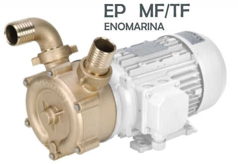 ELETTROPOMPA AUTOADESCANTE - 1"1/4 - paraolio/lip seal - CC/MF/TF - kW 0.75 - BRONZO