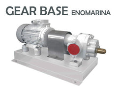 ELETTROPOMPA AD INGRANAGGI BASE GIUNTO - 2" 1/2  - TF - RPM 1400 - kW 7.5 - BRONZO - Prevalenza 50 metri